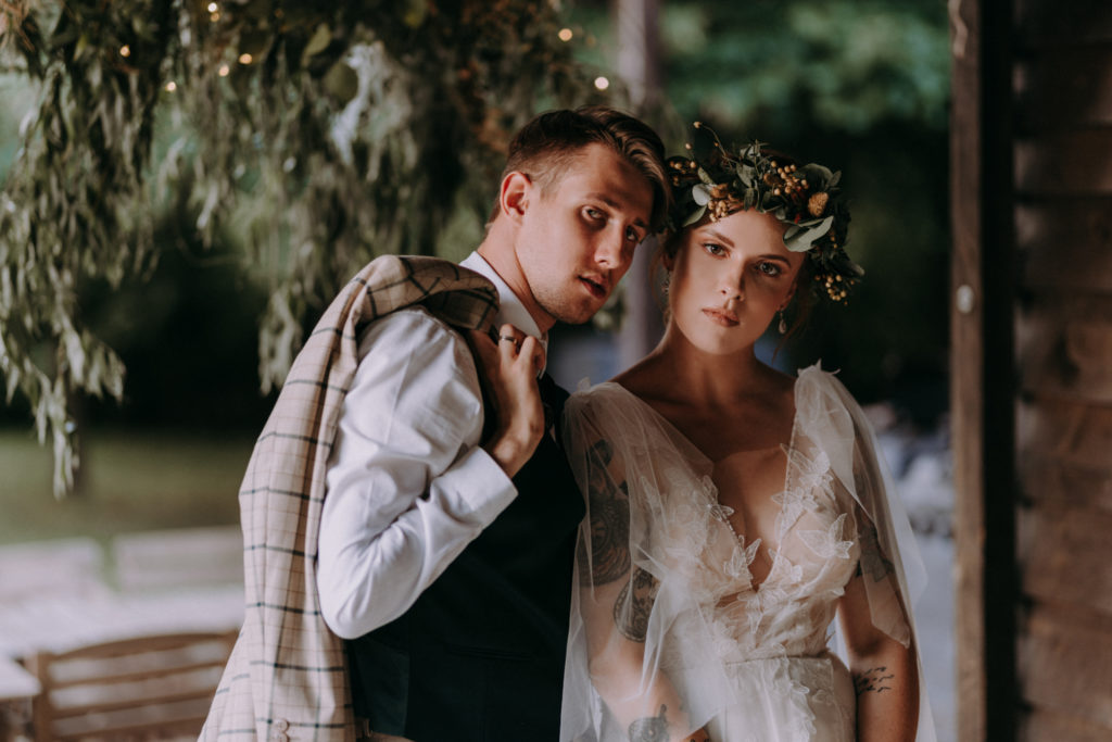 fotografia ślubna boho